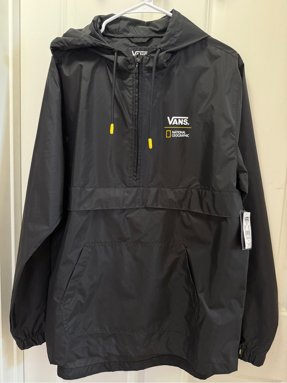 National Geographic x Vans Black Hooded Windbreaker
